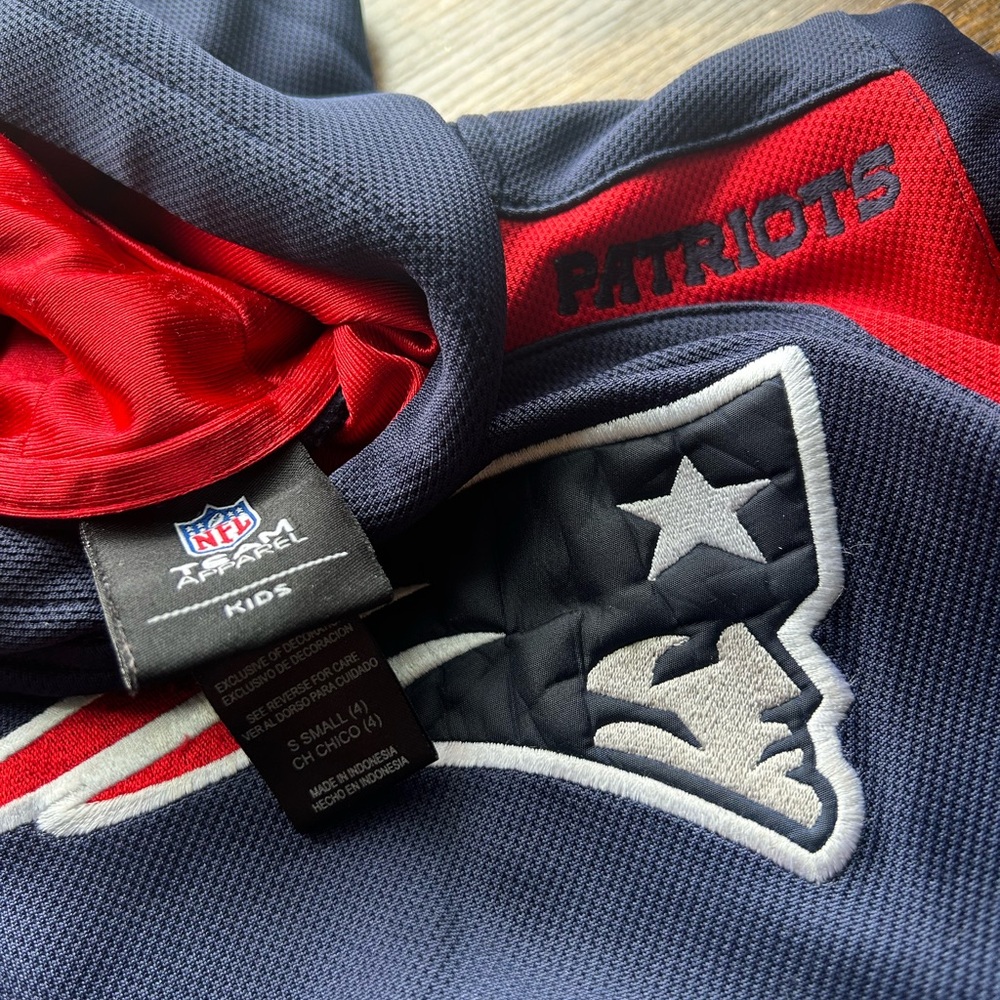 Patriots NFL Blue Kids Small